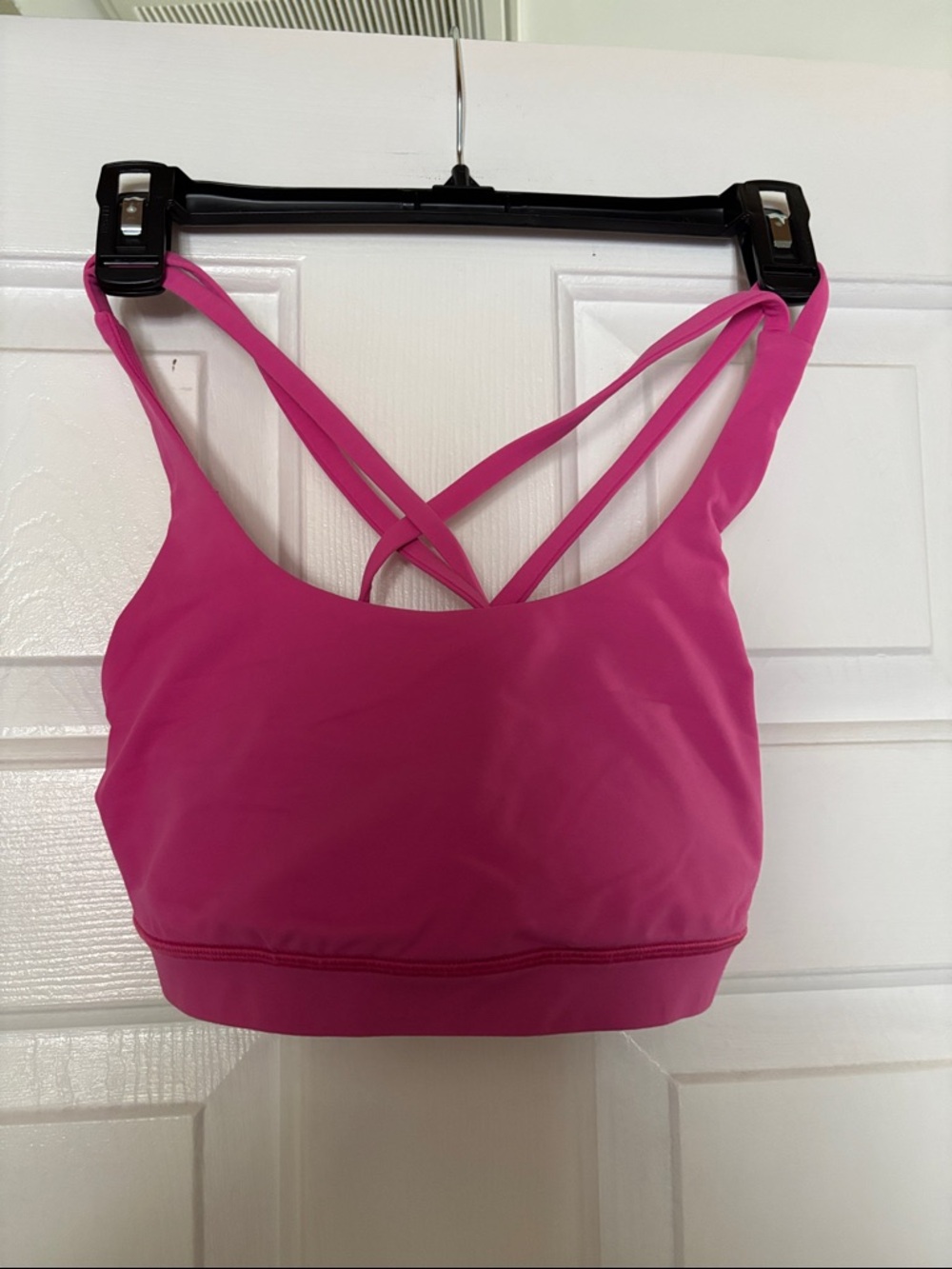 lululemon athletica Pink Crisscross Sports Bralette
